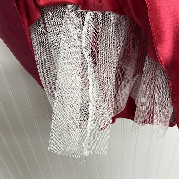 Jenny Yoo Collection 100%silk Pink Strapless Dress‎ - Picture 9 of 9